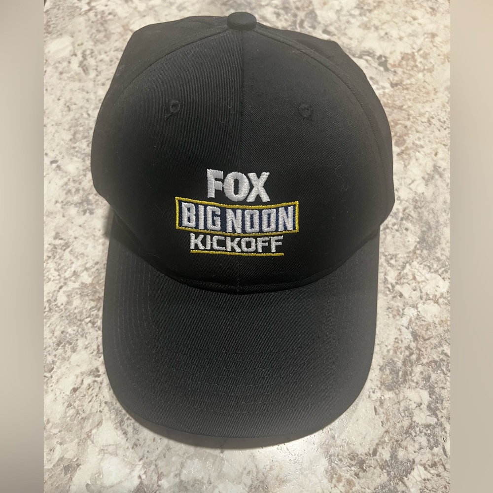 Rare NHL On Fox Stapback Hat Embroidered Logo Big Noon Kickoff